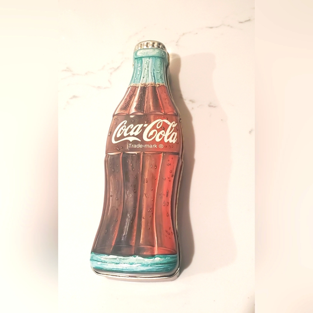 Coca Cola Tin Metal Vintage 1996 Coke Collectible